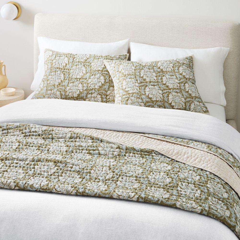 Short Sleeve Woodblock Floral Print Tunic | Bonmarché